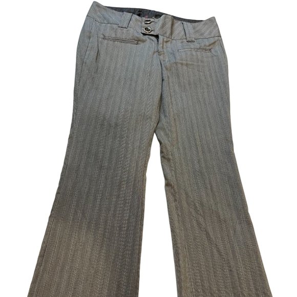 Heart Soul Womens Vintage 1980s Formal Dress Pant Boot Cut Leg 48185AC Gray SZ 7 - Picture 1 of 10